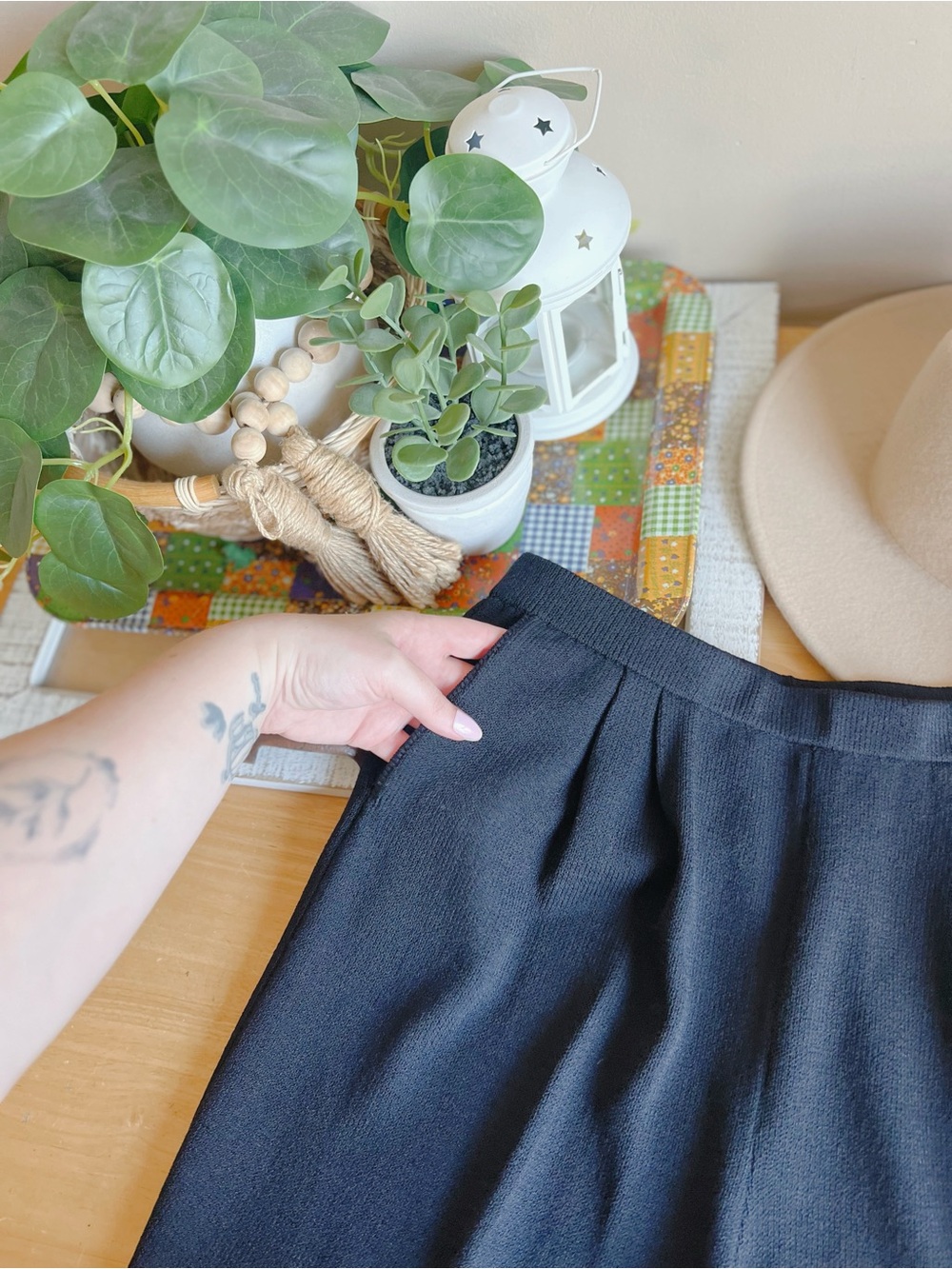 Vintage St. John | Santana knit pull-on pants